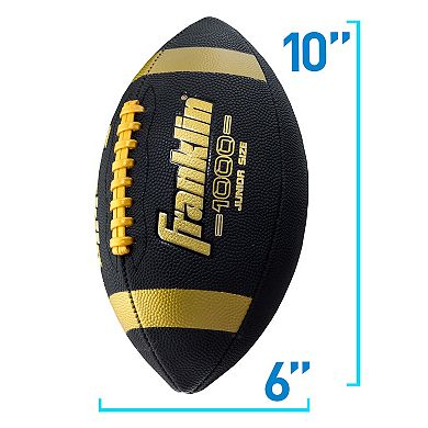 Franklin Sports 1000 Synthetic Leather All-Weather Youth Junior Football