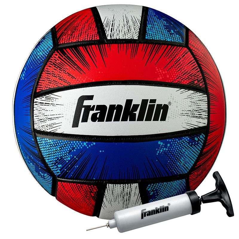 Franklin Sports BLAST Volleyball Outdoor + Beach Volleyball Ball Set with A