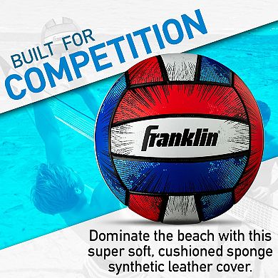 Franklin Sports BLAST Volleyball Outdoor + Beach Volleyball Ball Set with Air Pump Included