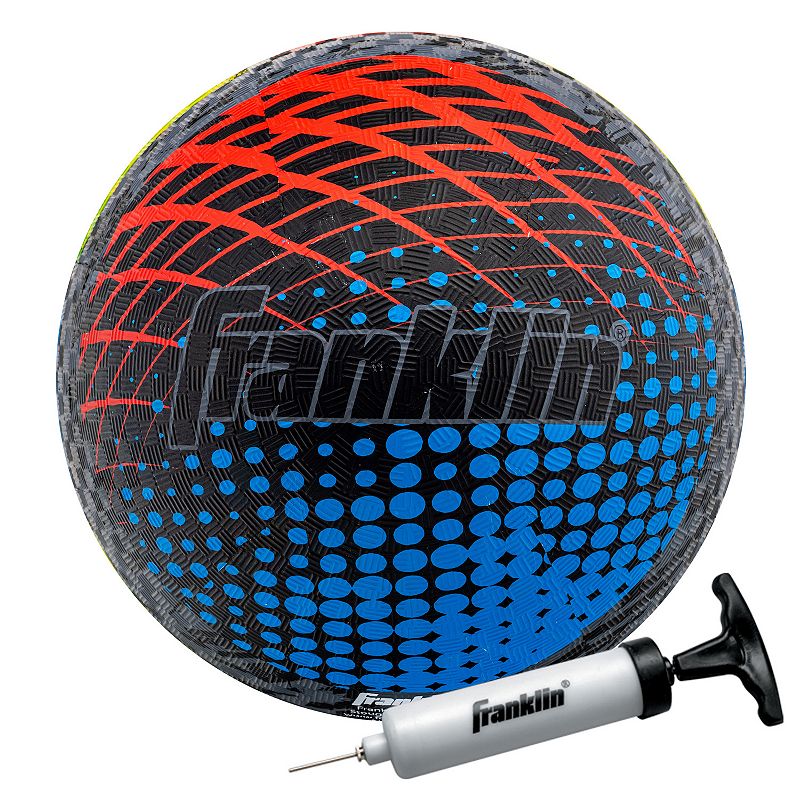 Franklin Sports MYSTIC Rubber Playground Ball for Kickball, Dodgeball and F