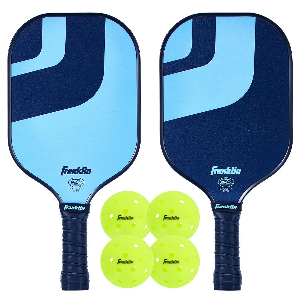 Franklin Sports Pickleball Dagger Fiberglass Pickleball Rackets