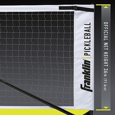 Franklin Sports Official Regulation Size 22-Foot Portable Outdoor Pickleball Net System with Wheels