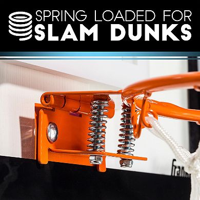 Franklin Sports Slam Dunk Approved Over The Door Mini Basketball Hoop