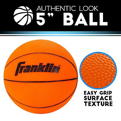 Franklin Sports Slam Dunk Approved Over The Door Mini Basketball Hoop