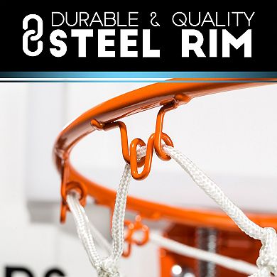 Franklin Sports Slam Dunk Approved Over The Door Mini Basketball Hoop