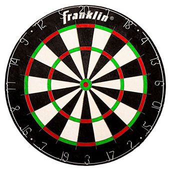 Franklin Sports Official Regulation Size Bristle Self-Healing Sisal Dartboard