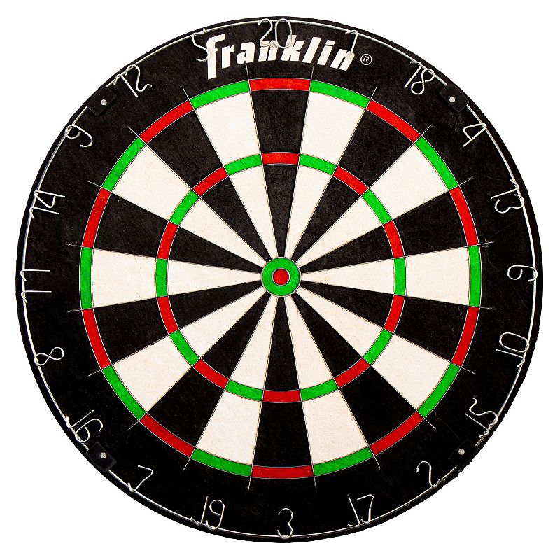 Franklin Sports Official Size 18-inch Dartboard, Black