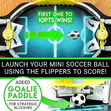 Franklin Sports Mini Tabletop Arcade Style Soccer Shootout Game