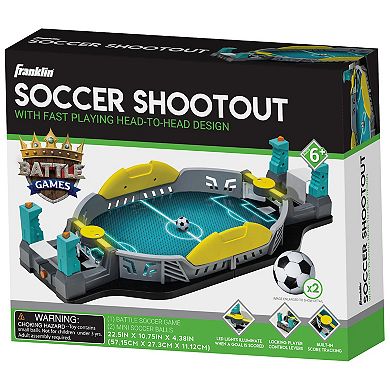 Franklin Sports Mini Tabletop Arcade Style Soccer Shootout Game