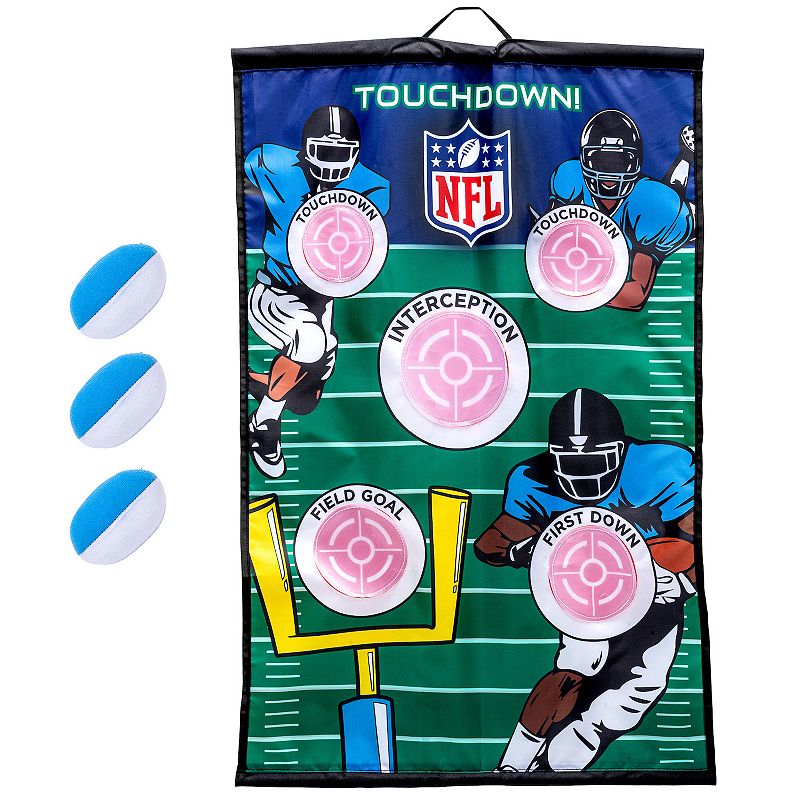 Franklin Sports NFL Football Kids Over-the-Door Mini Football Throwing Game