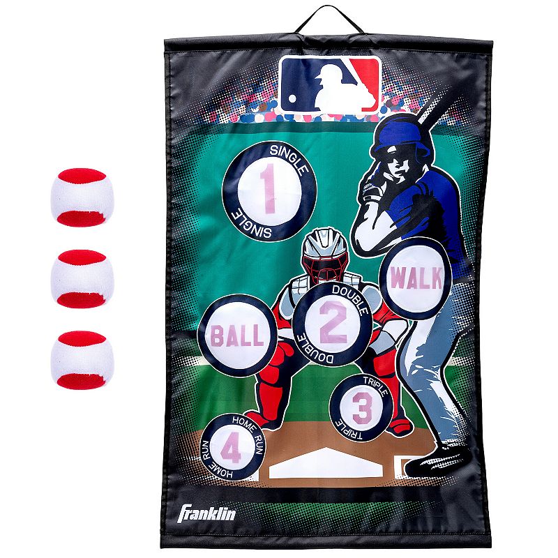 Franklin Sports MLB Baseball Kids Over-the-Door Mini Baseball Throwing Game
