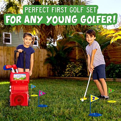 Franklin Sports MyFirst Plastic Golf Clubs and Balls Set for Kids and Toddlers