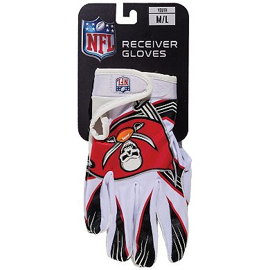 Franklin Sports NFL Buccaneers Youth Football Receiver Gloves