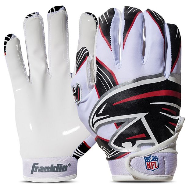 Franklin Sports Atlanta Falcons Youth NFL Football Receiver Gloves, Red, x Small