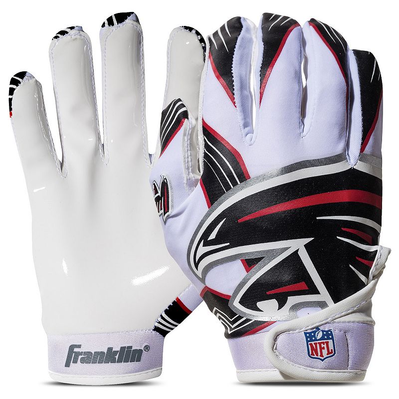 Franklin Sports Atlanta Falcons Youth NFL Football Receiver Gloves, Red, X 
