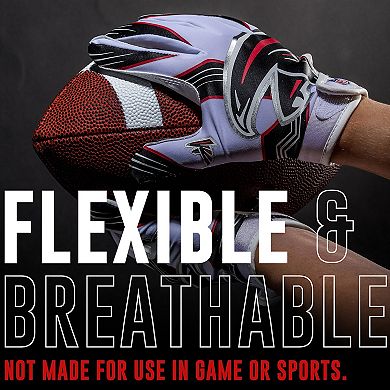 Franklin Sports Atlanta Falcons Youth NFL Football Receiver Gloves