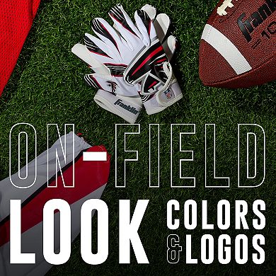 Franklin Sports Atlanta Falcons Youth NFL Football Receiver Gloves