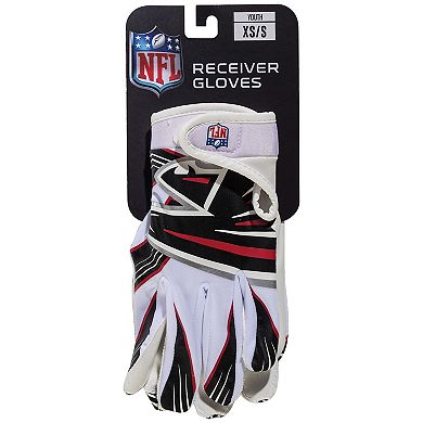 Franklin Sports Atlanta Falcons Youth NFL Football Receiver Gloves