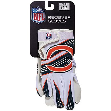 Franklin Sports Chicago Bears Youth NFL Football Receiver Gloves