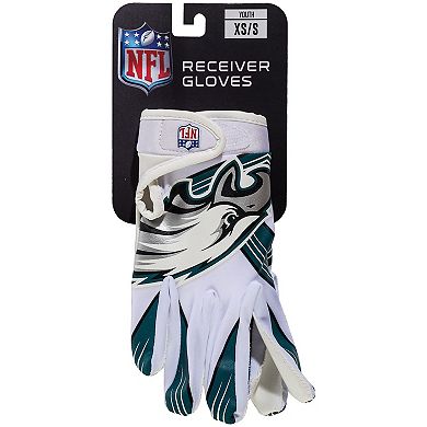 Franklin Sports Philadelphia Eagles Youth NFL Football Receiver Gloves