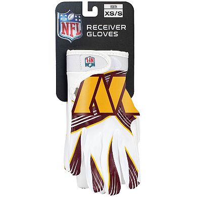 Franklin Sports Washington Commanders Youth NFL Football Receiver Gloves