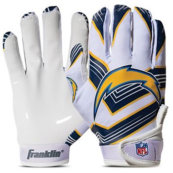 Franklin Sports Los Angeles Chargers Youth NFL Football Receiver Gloves