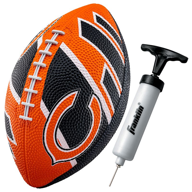 Franklin Sports NFL Chicago Bears Mini 8.5 Football, Blue