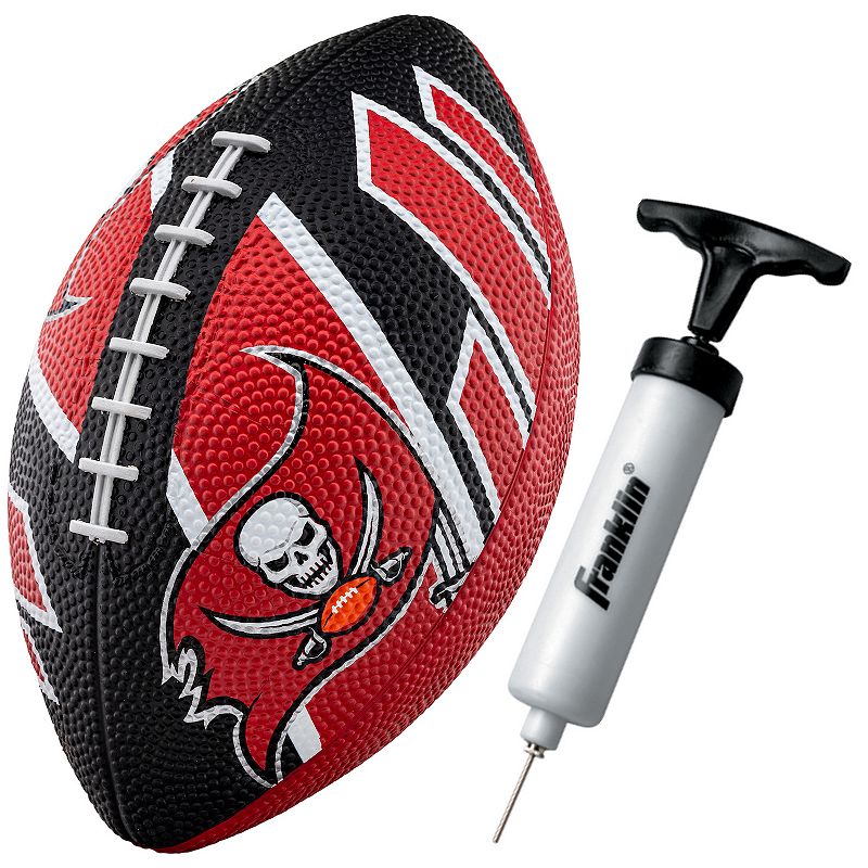 Franklin Sports NFL Tampa Bay Buccaneers Mini 8.5 Football, Red