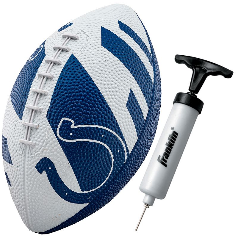 Franklin Sports NFL Indianapolis Colts Mini 8.5 Football, Blue