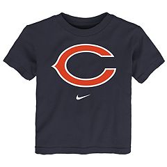 Outerstuff Toddler Navy Chicago Bears Allover Print Raglan Full-Zip Sleeper Size: 4T