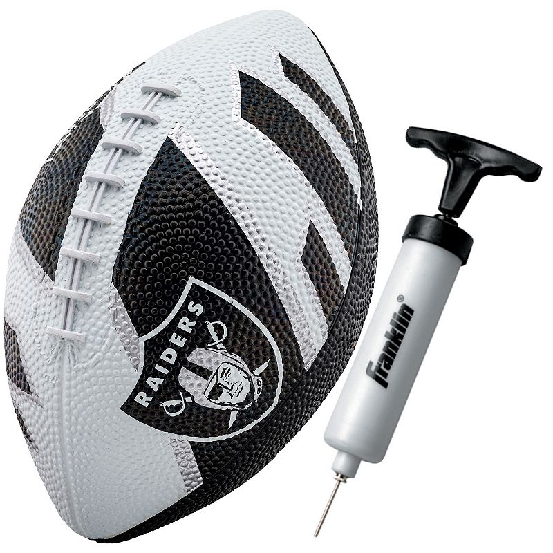 Franklin Sports NFL Las Vegas Raiders Mini 8.5 Football, Black