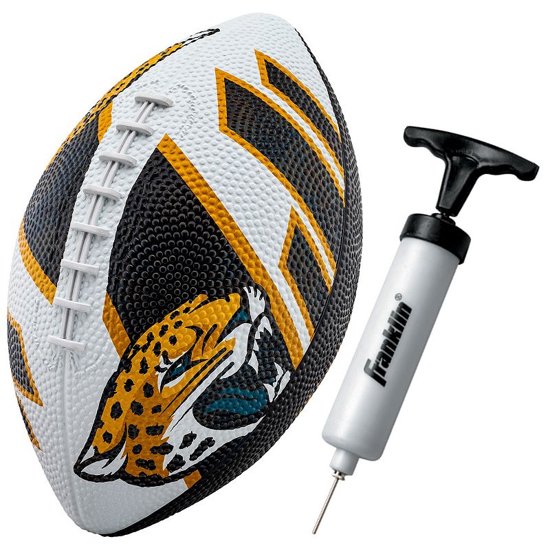 Franklin Sports NFL Jacksonville Jaguars Mini 8.5 Football, Black