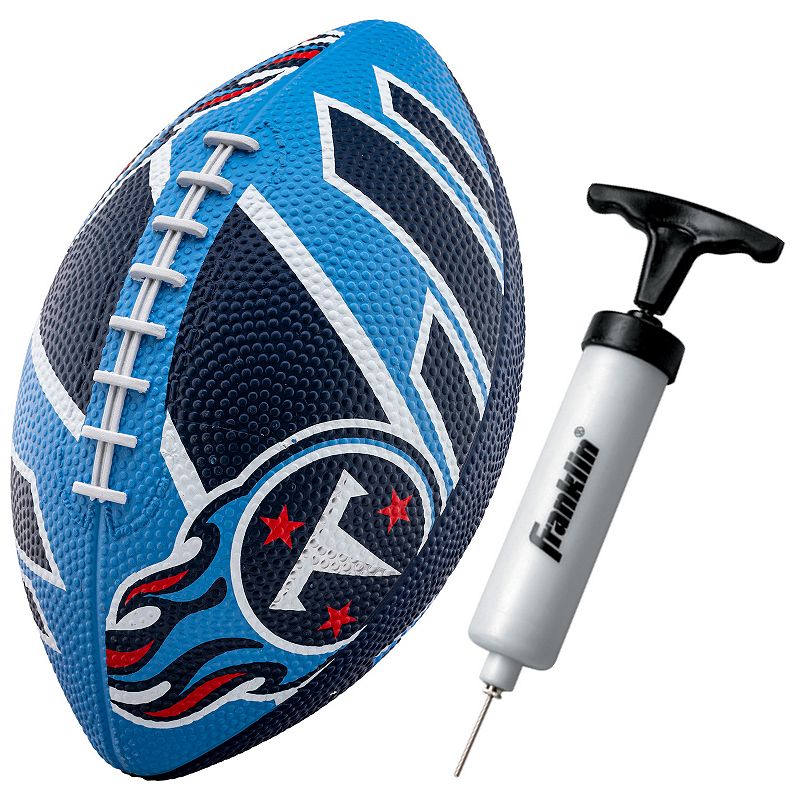 Franklin Sports NFL Tennessee Titans Youth Football, Blue