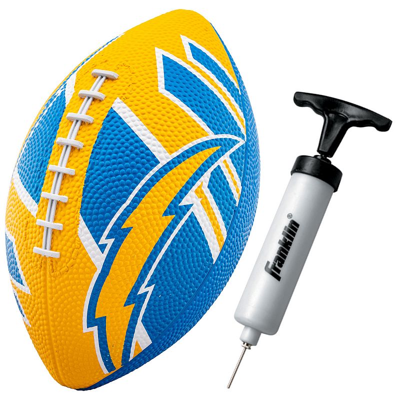 Franklin Sports NFL Los Angeles Chargers Youth Football, Blue