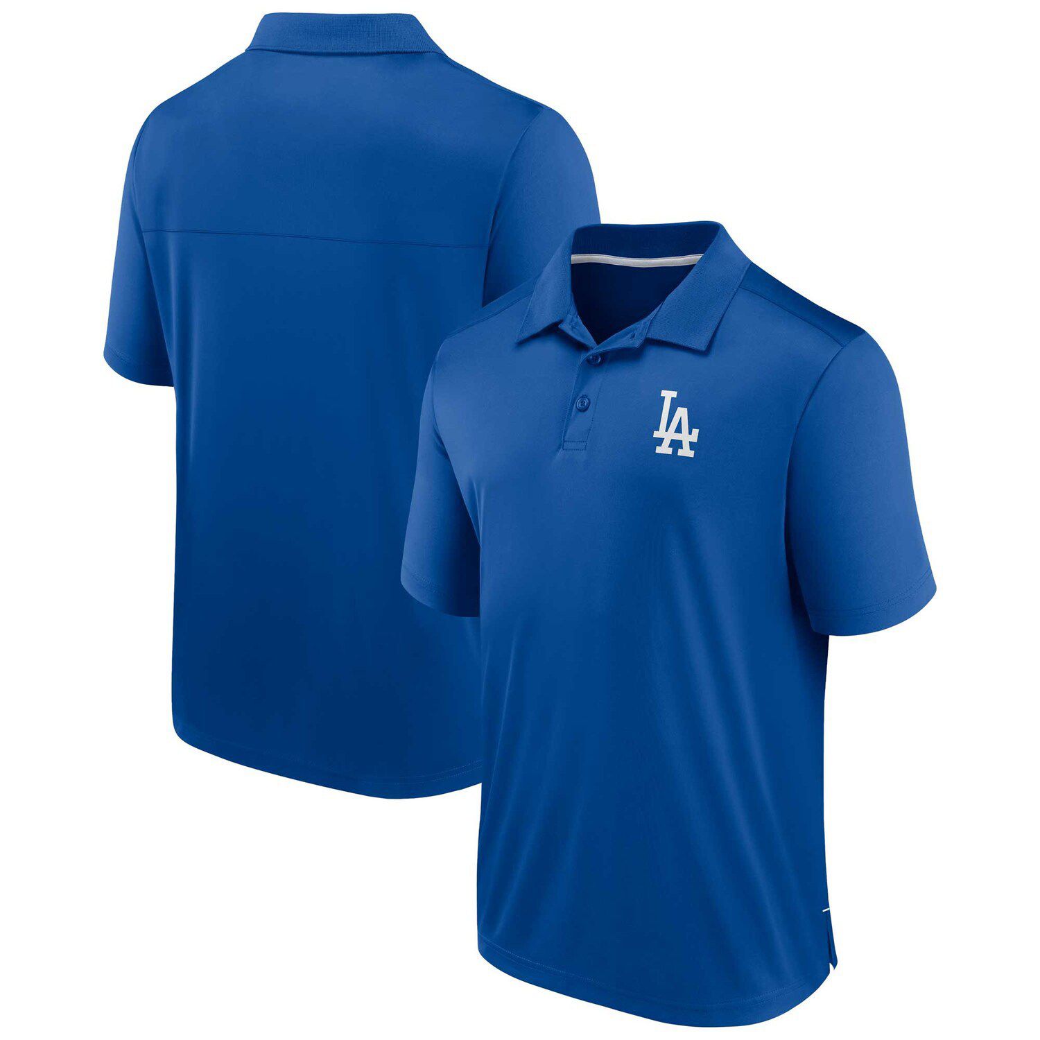 Levelwear Los Angeles Dodgers Charcoal Omaha 2 Hit Polo