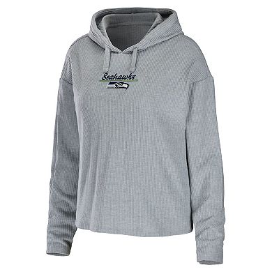 Women's WEAR by Erin Andrews Heathered Gray Seattle Seahawks Pullover Hoodie & Pants Lounge Set