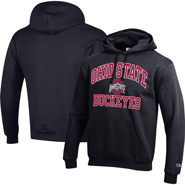 Men s Champion Black Ohio State Buckeyes High Motor Pullover Hoodie