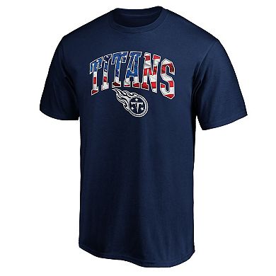 Men's Fanatics Branded Navy Tennessee Titans Banner Wave T-Shirt