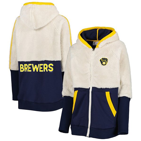 Brewers zip hot sale up sweatshirt