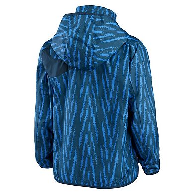 Women's Nike Navy Club America AWF Raglan Full-Zip Jacket