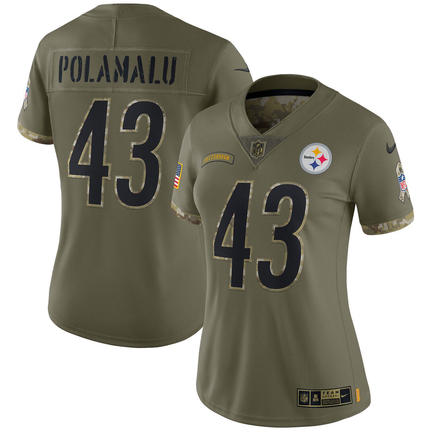 steelers salute to service women's