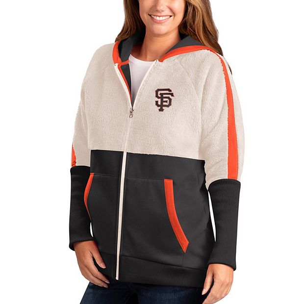 San Francisco Giants Fundamentals Fleece Pullover Hood - Womens