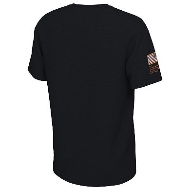 Men's Nike Black Oklahoma State Cowboys Veterans Camo T-Shirt