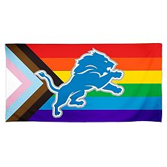 Detroit Lions 50'' x 60'' Native Raschel Plush Throw Blanket