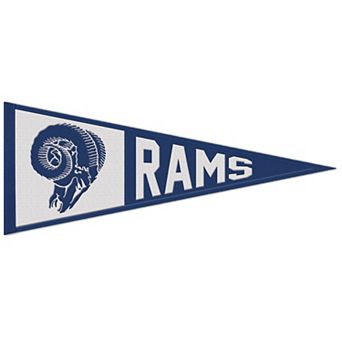 WinCraft Los Angeles Rams 13" x 32" Retro Logo Pennant