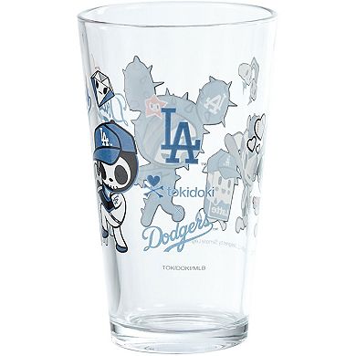 tokidoki Los Angeles Dodgers 16oz. Pint Glass