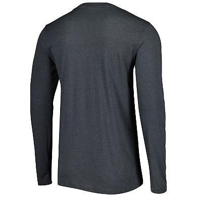 Men's Concepts Sport Cherry/Charcoal Temple Owls Meter Long Sleeve T-Shirt & Pants Sleep Set