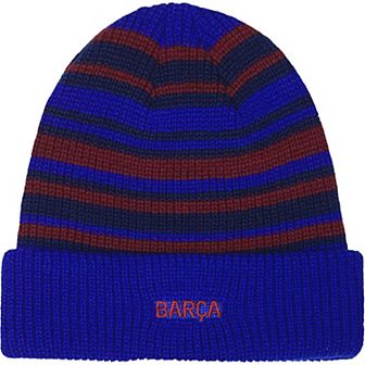 Men's Blue Barcelona Toner Cuffed Knit Hat