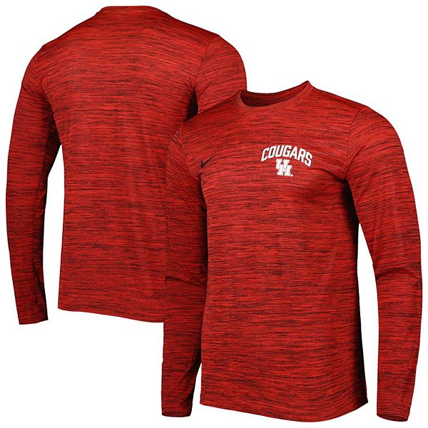 Men's Nike Red Houston Cougars Velocity Team Issue Space-Dye Long ...