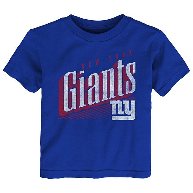 Toddler ny discount giants t shirt